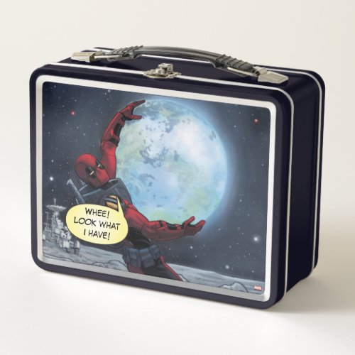 Deadpool Holding The Earth Adult Lunchbox