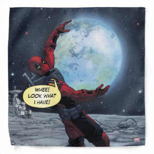 Deadpool Holding The Earth Bandana