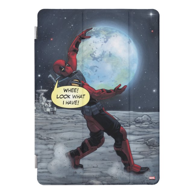 Deadpool Holding The Earth iPad Pro Cover (Front)