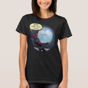 Deadpool Holding The Earth T-Shirt