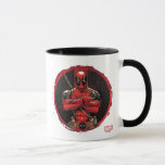 Deadpool In Paint Splatter Logo Mug at Zazzle