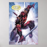 Deadpool Did Someone say Chimichangas? 12x18 Poster