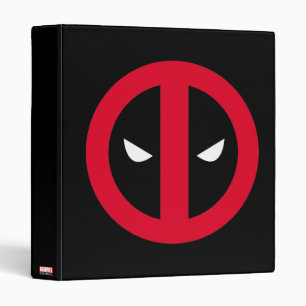 Deadpool Logo 3 Ring Binder