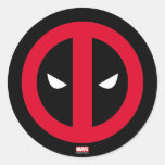 Deadpool Logo Classic Round Sticker