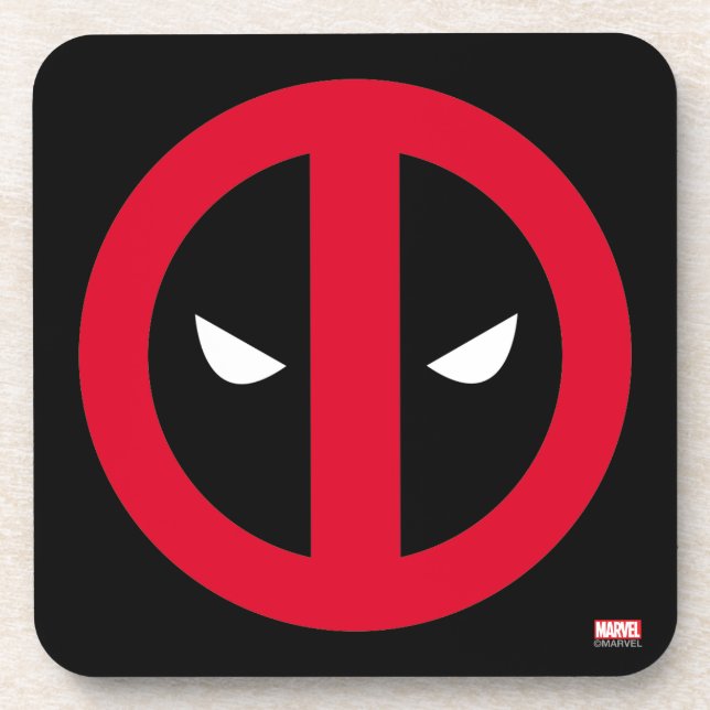 Deadpool Logo Coaster (Front)