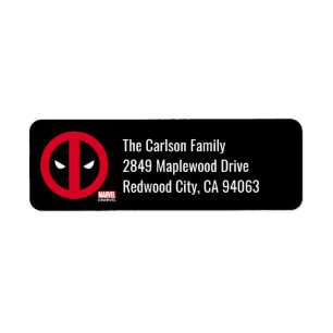 Deadpool Logo Label