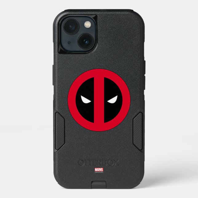 Deadpool Logo Otterbox iPhone Case (Back)