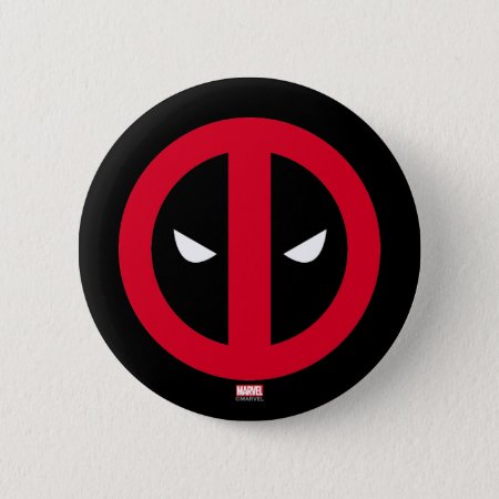 Deadpool Logo Pinback Button