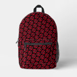 Deadpool Logo Printed Backpack