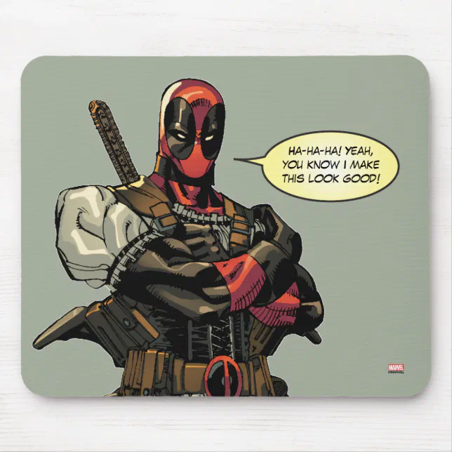 Deadpool Maid Outfit Mouse Pad | Zazzle