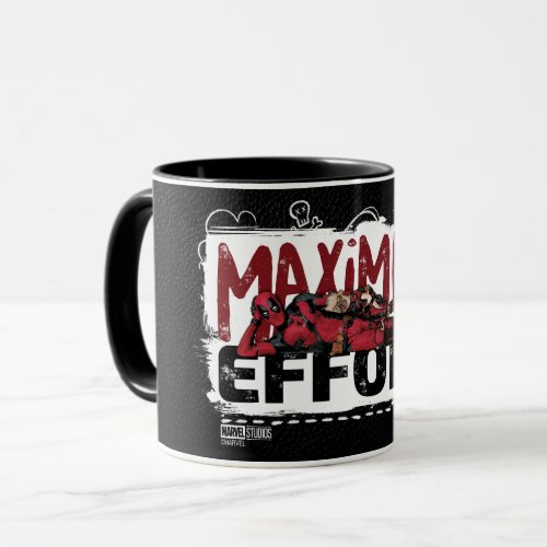 Deadpool Maxiumum Effort Mug