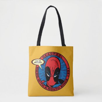 Deadpool | Merc With A Mouth Since 1991 Tote Bag by deadpool at Zazzle