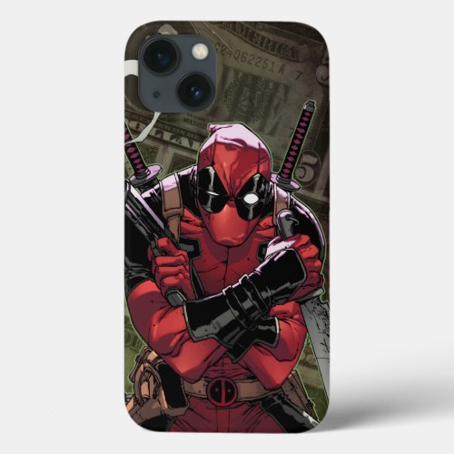 Deadpool Money iPhone 13 Case