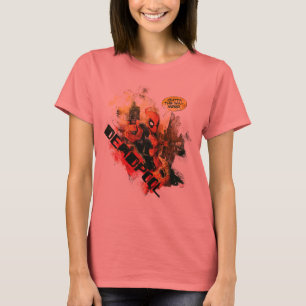 Deadpool Outta The Way Nerd T-Shirt