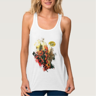 Deadpool Outta The Way Nerd Tank Top