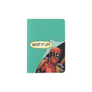 Deadpool Page Turner Passport Holder