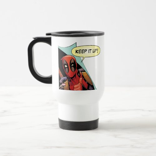 Deadpool Page Turner Travel Mug