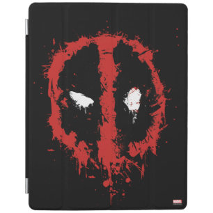 Deadpool Paint Splatter Logo iPad Smart Cover