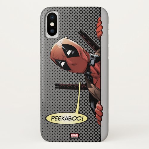 Deadpool Peekaboo iPhone X Case