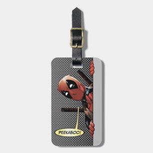 Deadpool Peekaboo Luggage Tag
