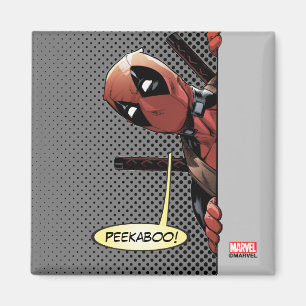 Deadpool Peekaboo Magnet