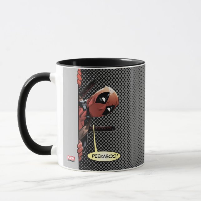 Deadpool Peekaboo Mug (Left)