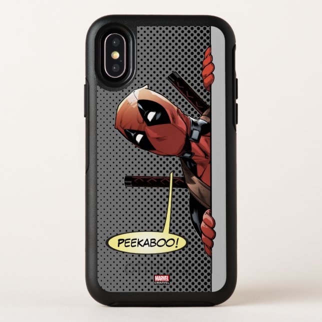 Deadpool Peekaboo Otterbox iPhone Case (Back)