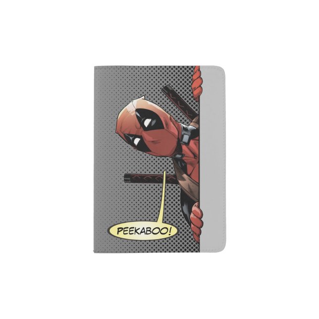 Deadpool Peekaboo Passport Holder (Front)