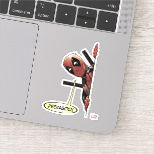 Deadpool Peekaboo Sticker