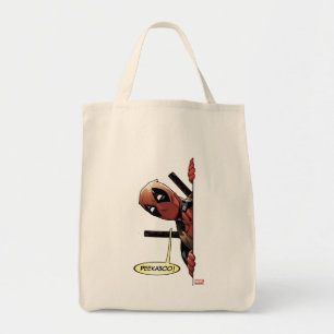 Deadpool Peekaboo Tote Bag