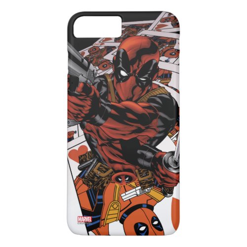Deadpool Playing Cards iPhone 8 Plus7 Plus Case