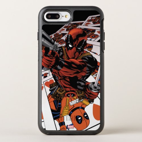Deadpool Playing Cards OtterBox Symmetry iPhone 8 Plus7 Plus Case