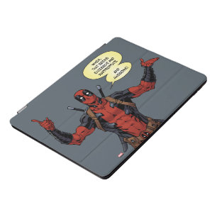 Deadpool Pointing Character Art iPad Pro Cover