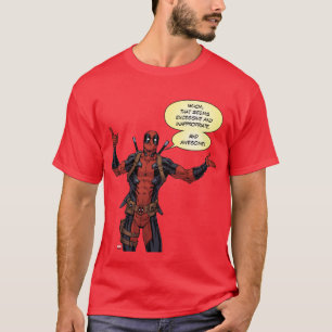 Deadpool Pointing Character Art T-Shirt