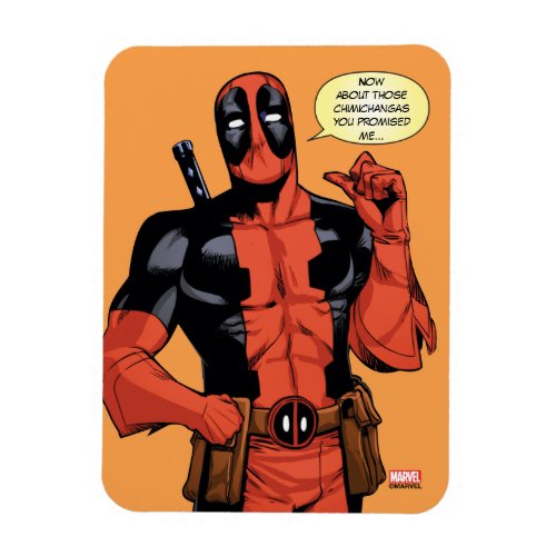 Deadpool Pointing To Self Magnet