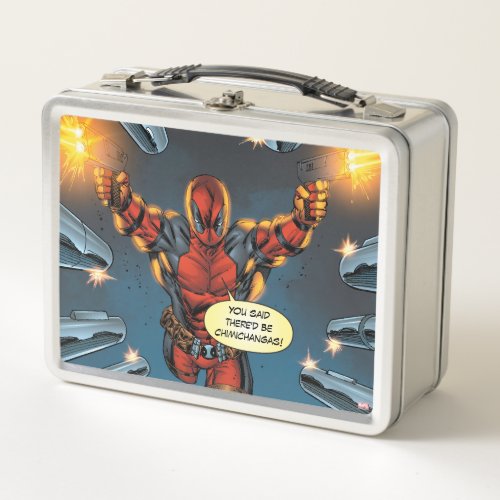 Deadpool Shoots First Adult Lunchbox