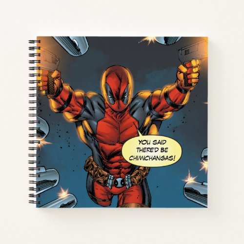 Deadpool Shoots First Notebook