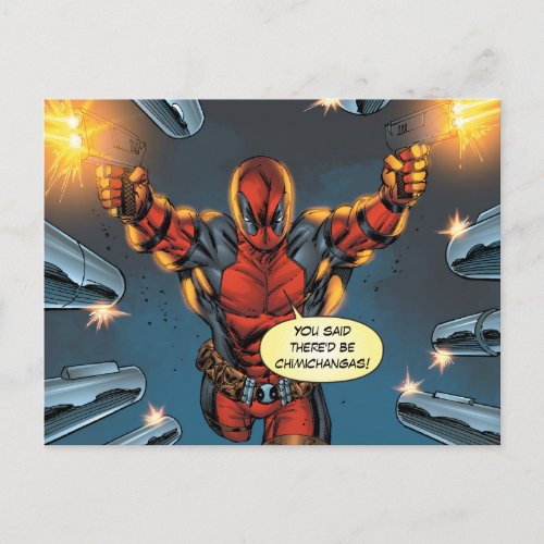Deadpool Shoots First Postcard