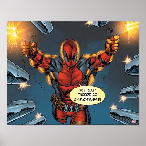 Deadpool Shoots First Poster