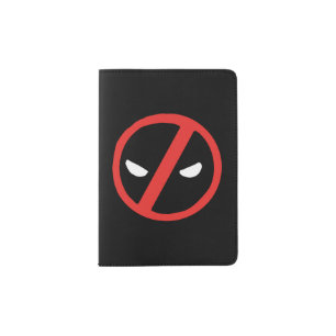 Deadpool Slanted Logo Passport Holder