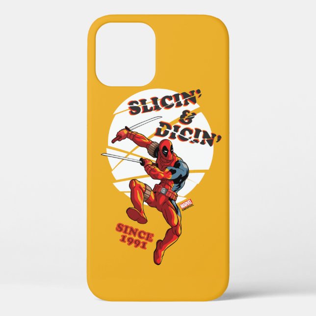 Deadpool | Slicin' & Dicin' Since 1991 Case-Mate iPhone Case (Back)