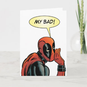 Deadpool Whisper Card