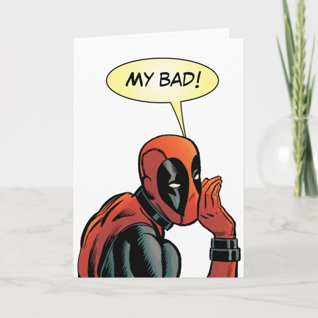 Deadpool Whisper Card (Front)