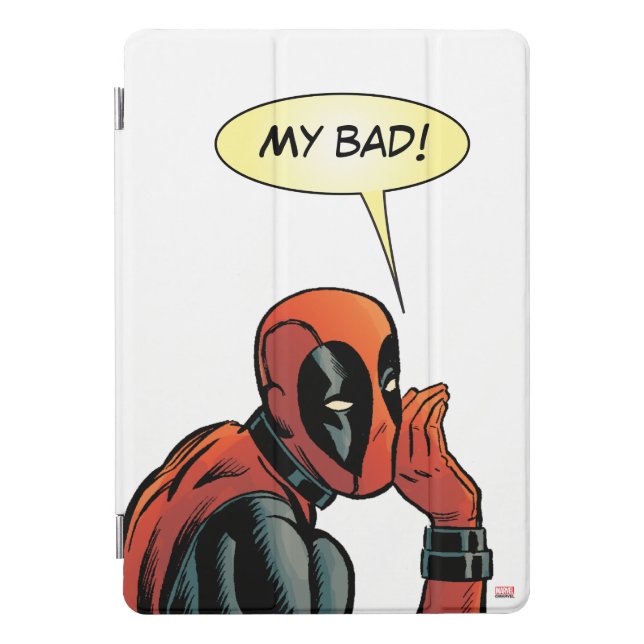Deadpool Whisper iPad Pro Cover (Front)