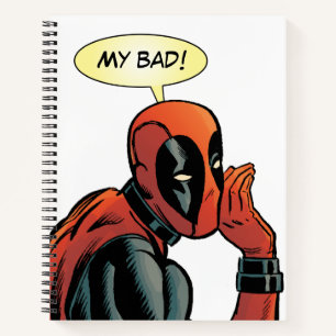 Deadpool Whisper Notebook