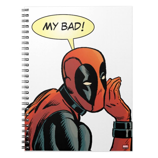 Deadpool Whisper Notebook (Front)