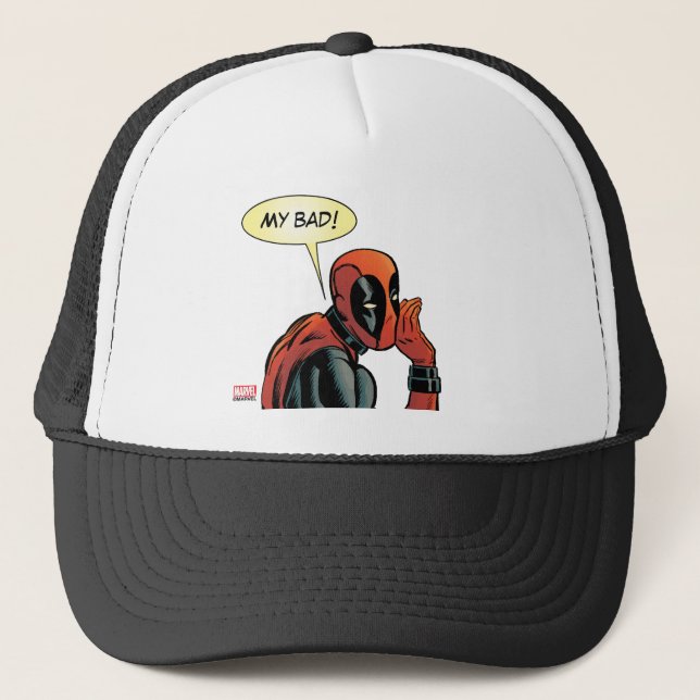 Deadpool Whisper Trucker Hat (Front)