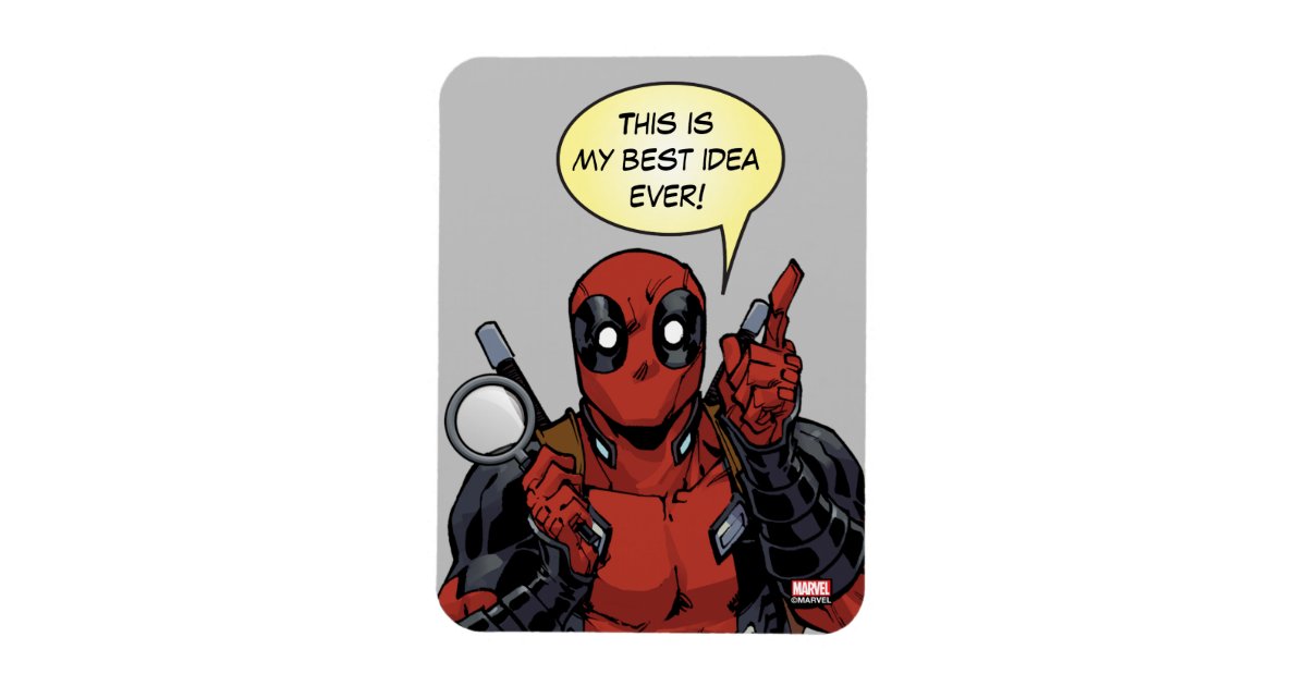 Deadpool Chimichanga Magnet