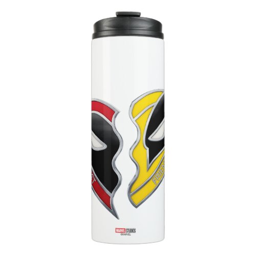 Deadpool  Wolverine Best Friend Charms Thermal Tumbler