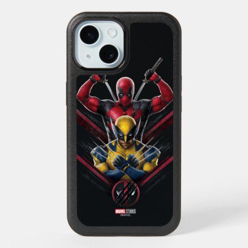 Deadpool  Wolverine Tiered Graphic iPhone 15 Case